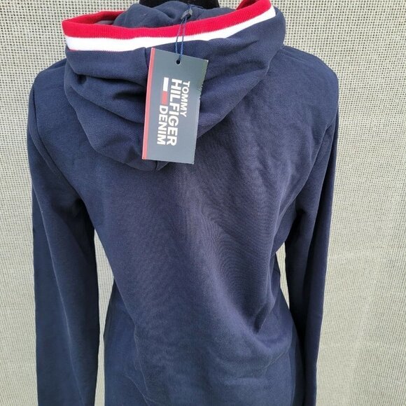 Tommy Hilfiger 85 Long Sleeve Hoodie Sports Dress. Size XS. New With Defect. - Picture 7 of 12